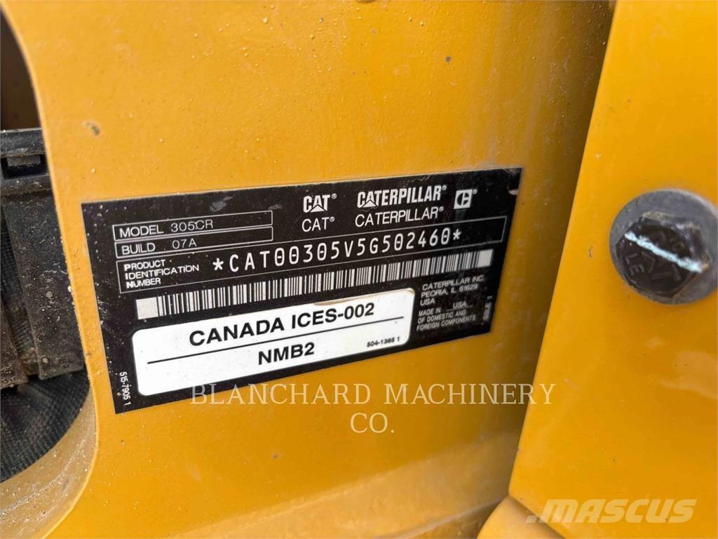 CAT 305 Pelle sur chenilles
