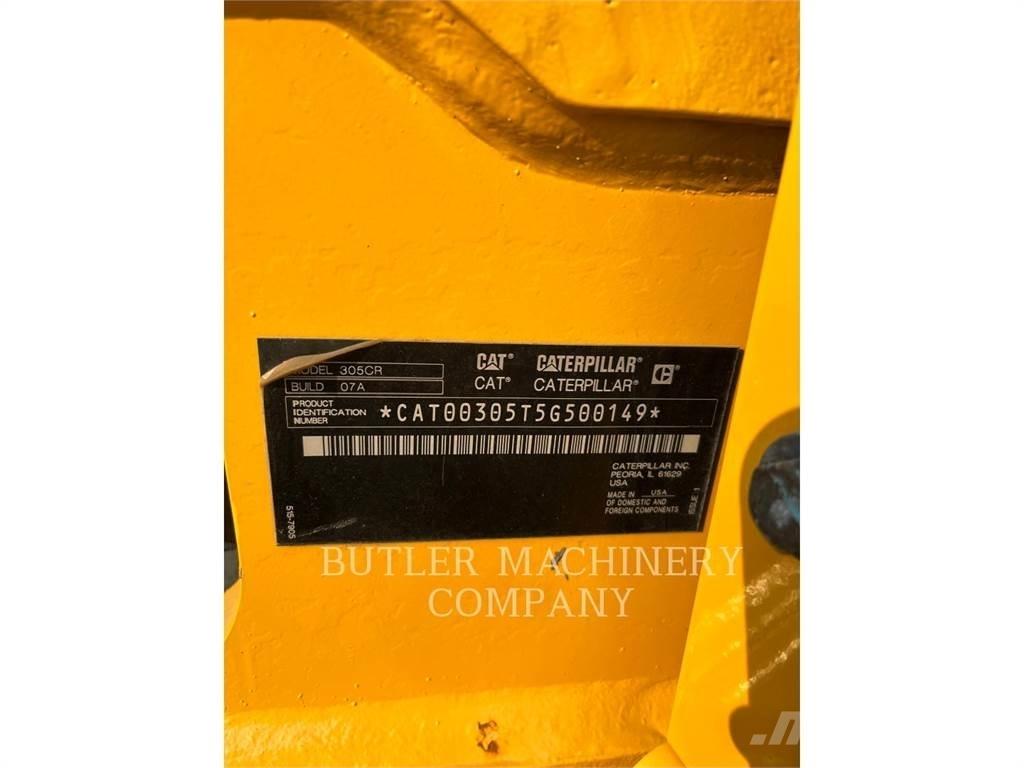 CAT 305-07A Pelle sur chenilles