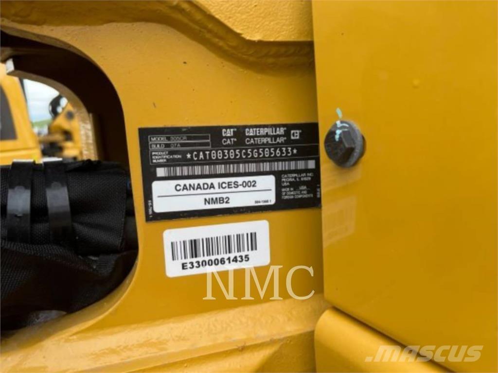 CAT 305-07CR Pelle sur chenilles