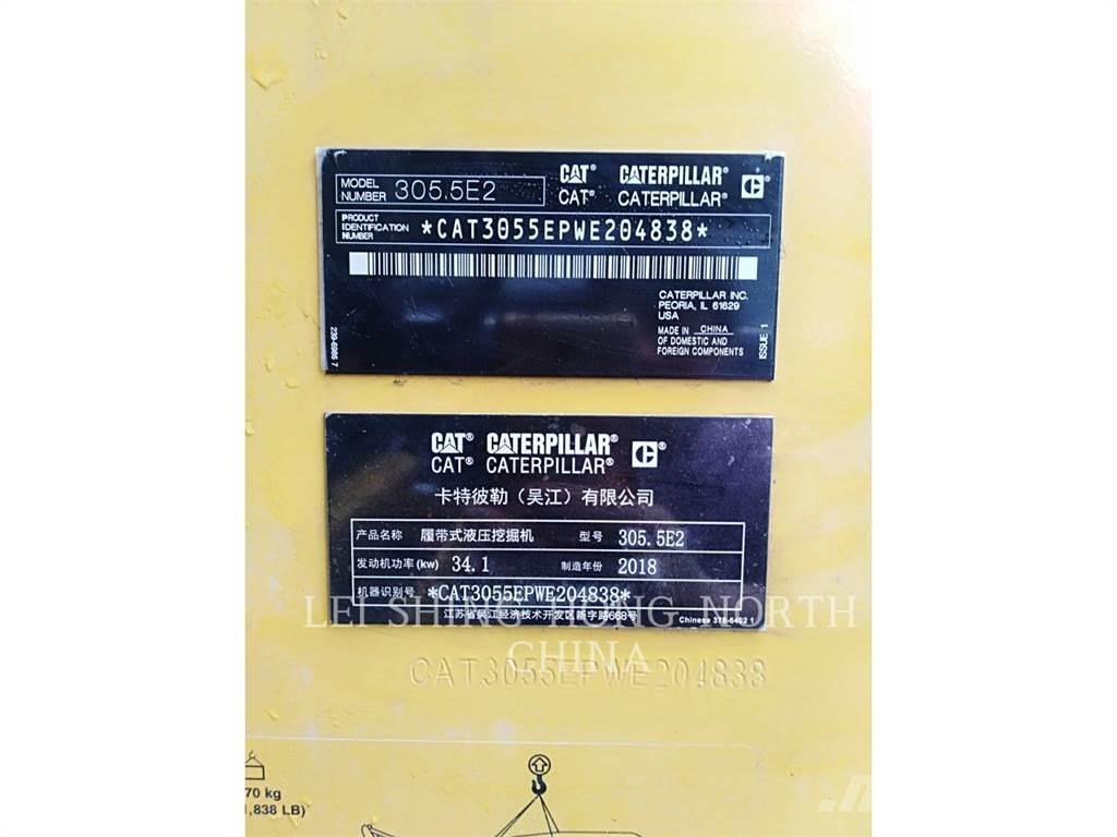 CAT 305.5E2 Pelle sur chenilles