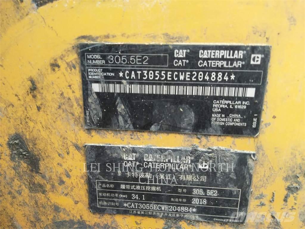 CAT 305.5E2 Pelle sur chenilles