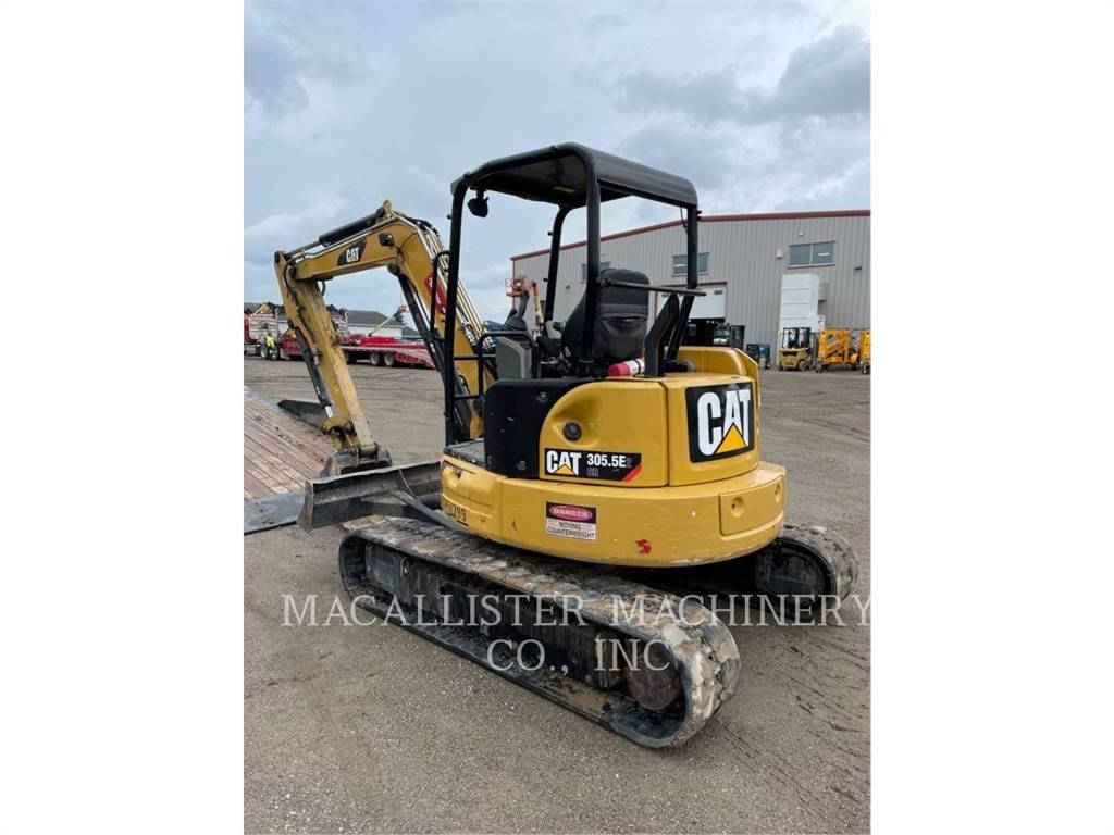 CAT 305.5E2CR Pelle sur chenilles