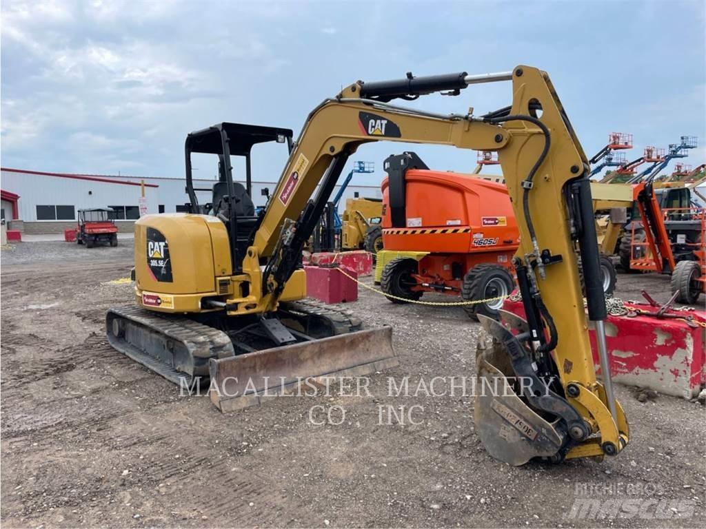 CAT 305.5E2CR Pelle sur chenilles