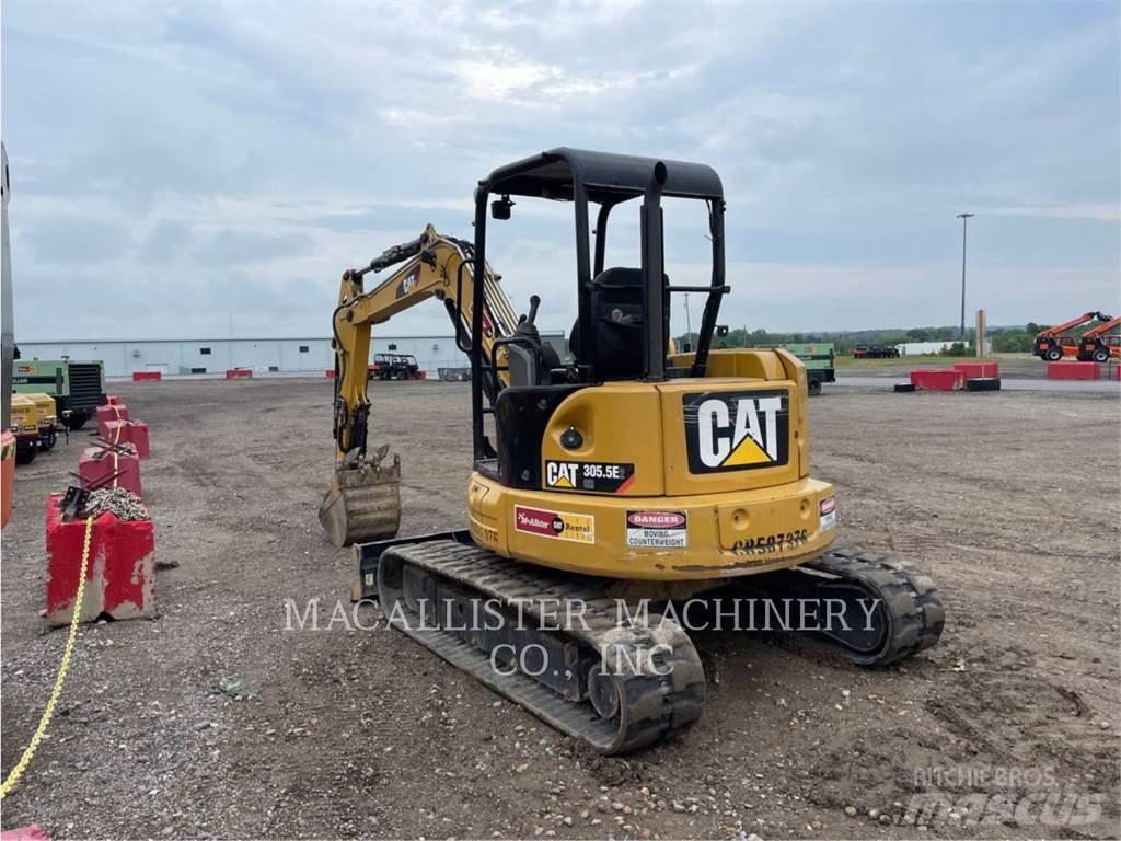 CAT 305.5E2CR Pelle sur chenilles
