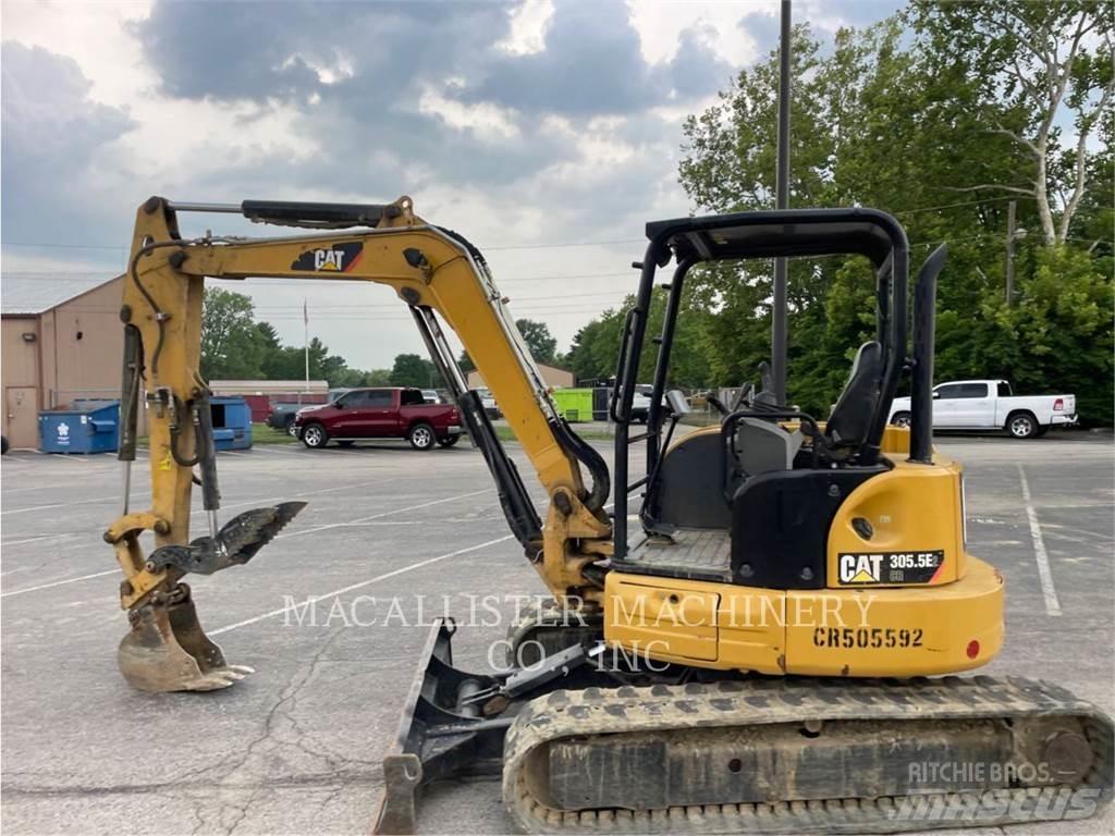 CAT 305.5E2CR Pelle sur chenilles