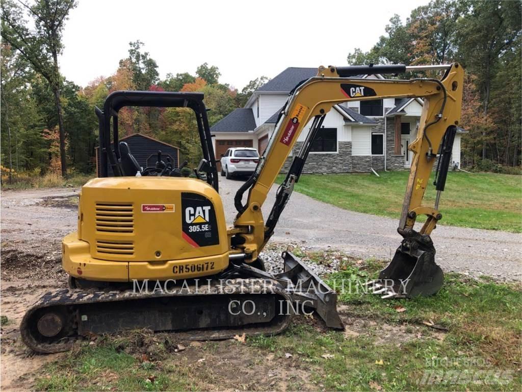 CAT 305.5E2CR Pelle sur chenilles