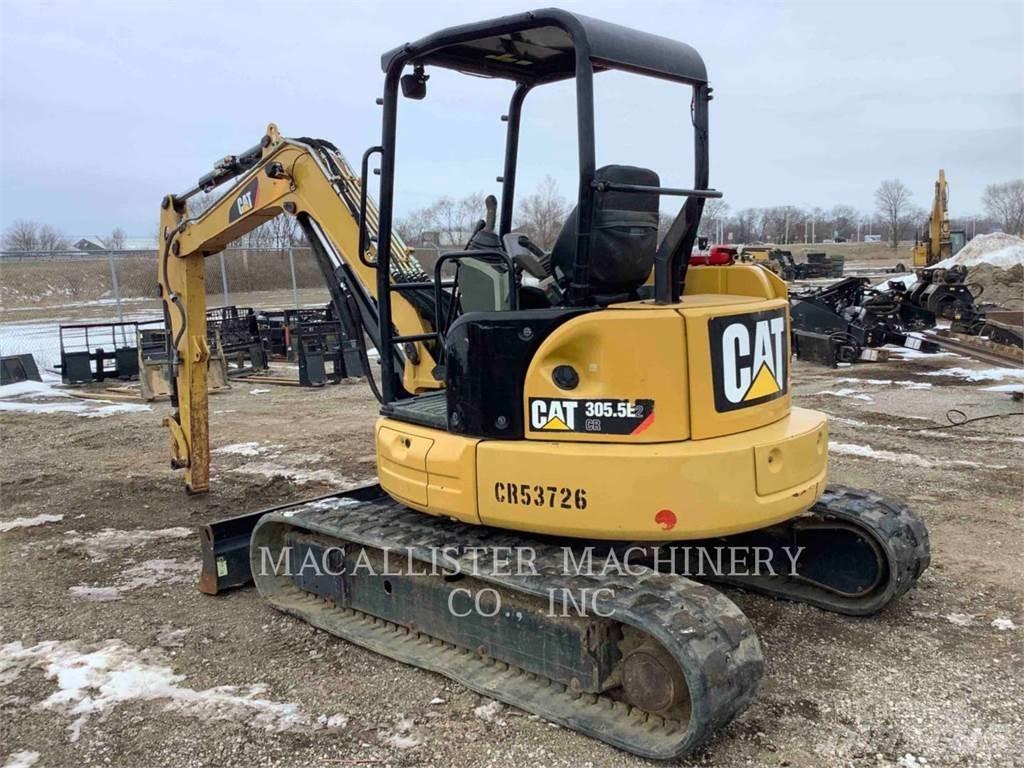 CAT 305.5E2CR Pelle sur chenilles