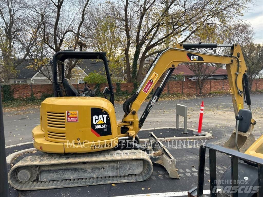 CAT 305.5E2CR Pelle sur chenilles