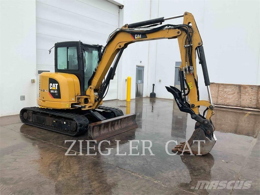 CAT 305.5E2CR Pelle sur chenilles