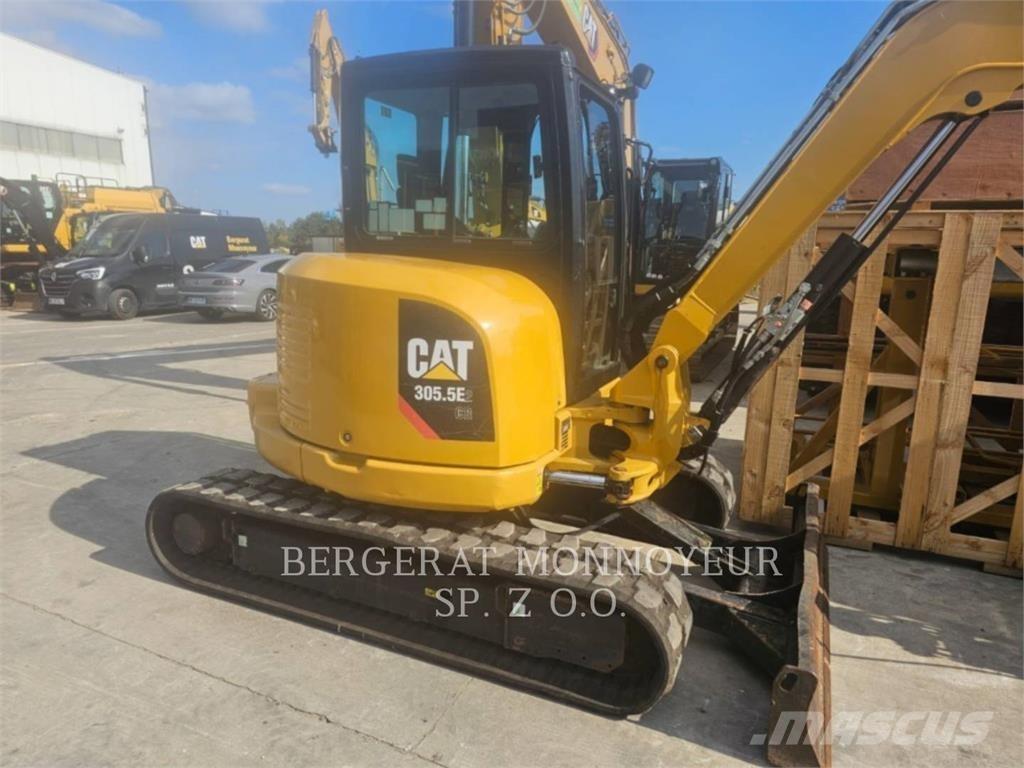 CAT 305.5E2CR Pelle sur chenilles