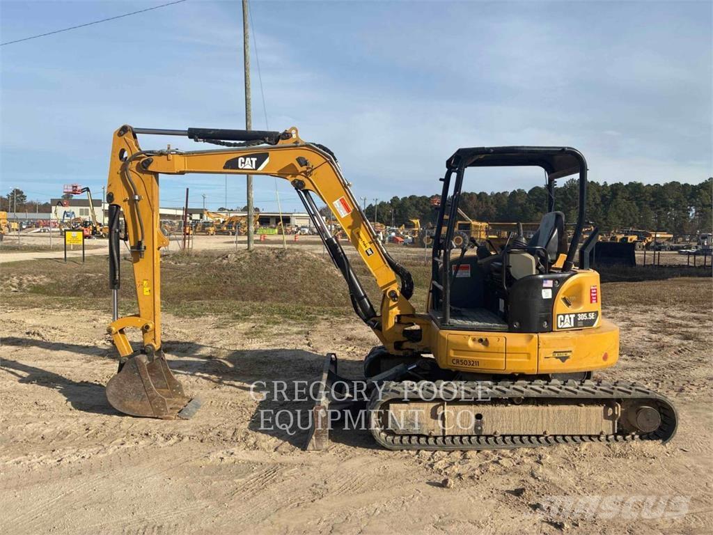 CAT 305.5E2CR Pelle sur chenilles
