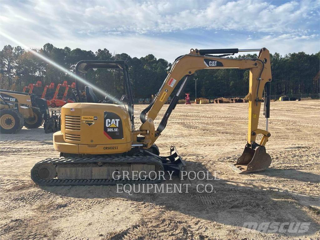 CAT 305.5E2CR Pelle sur chenilles