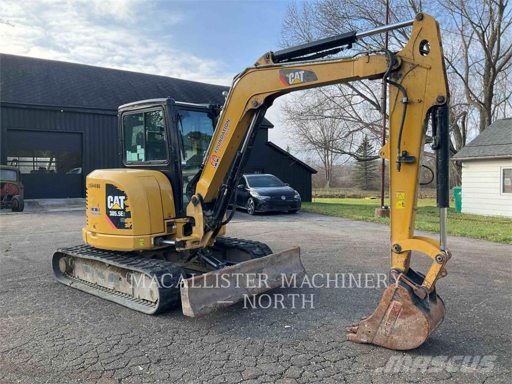 CAT 305.5E2CR Pelle sur chenilles