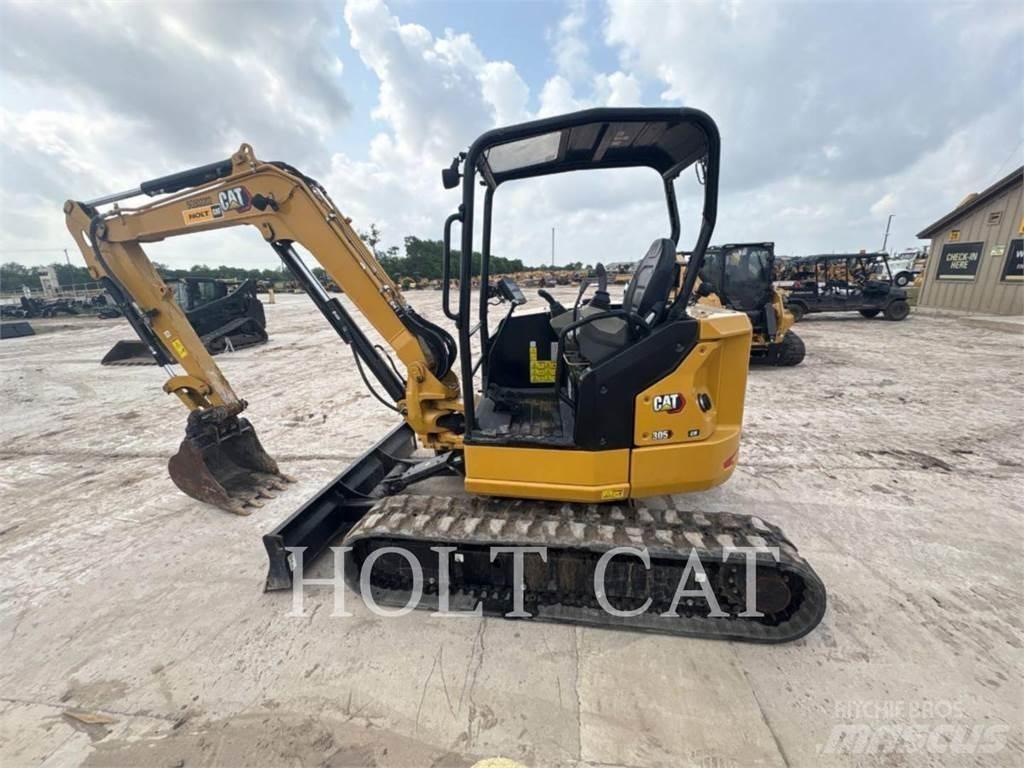 CAT 305 CR Pelle sur chenilles