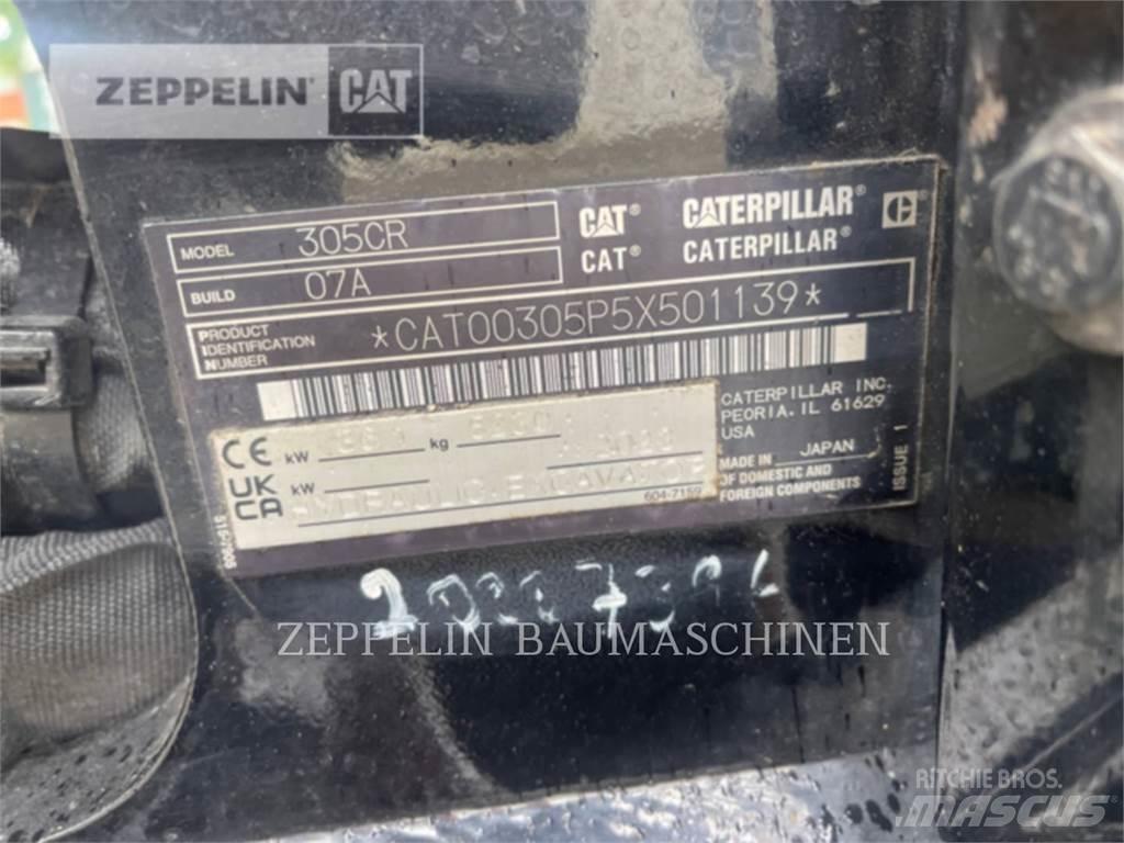 CAT 305CR-07A Pelle sur chenilles