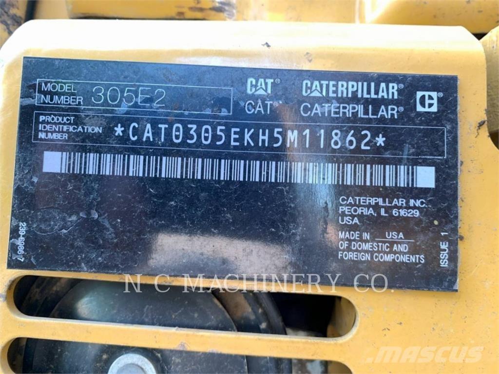 CAT 305E2 CRCB Pelle sur chenilles
