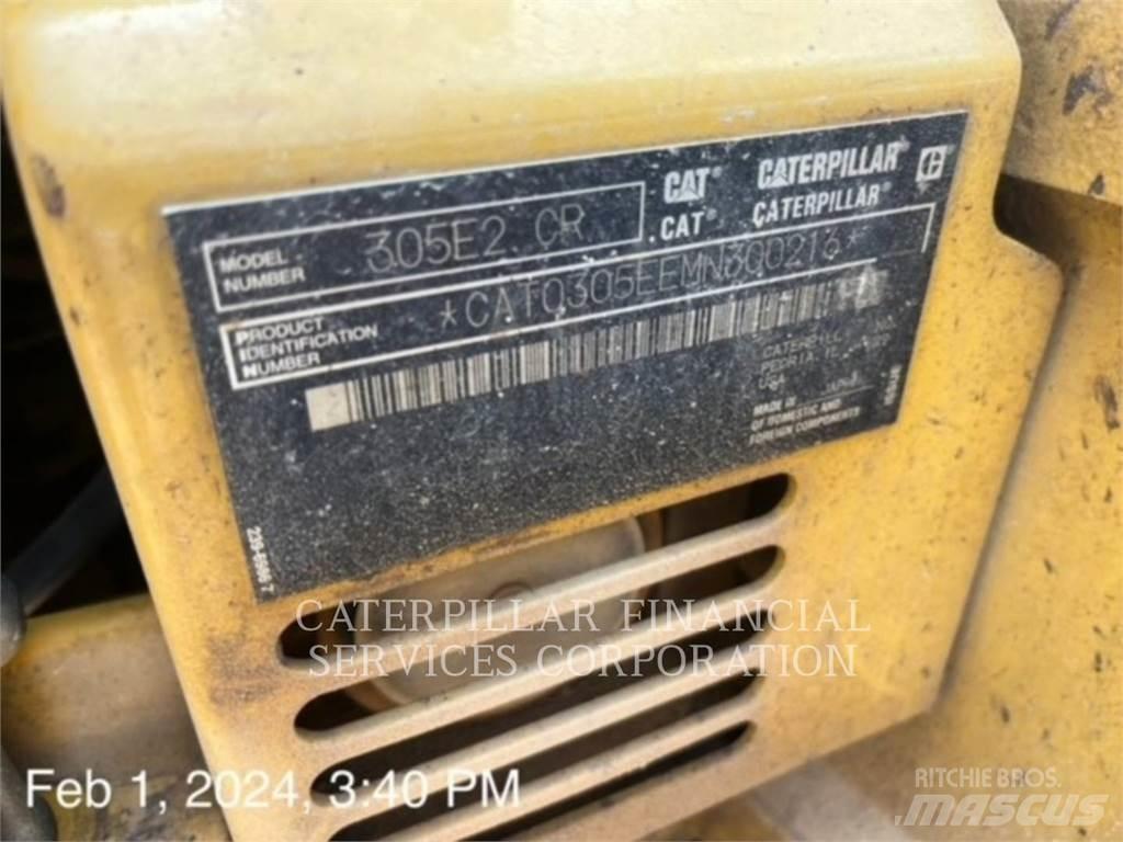 CAT 305E2CR Pelle sur chenilles