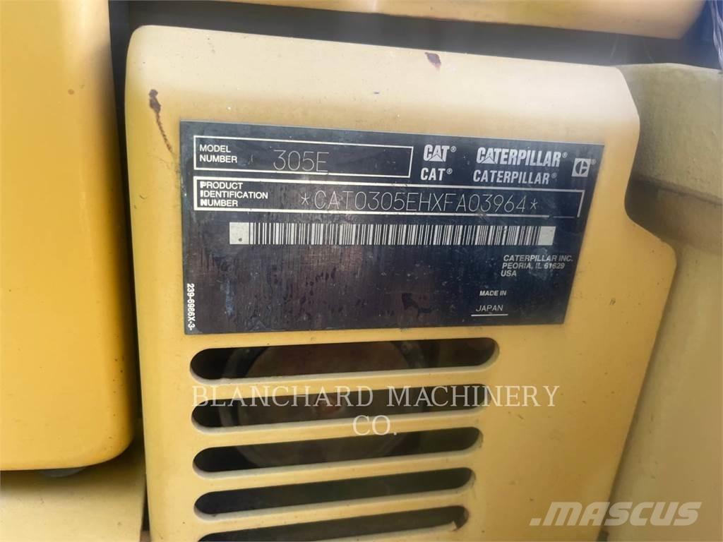 CAT 305ECR Pelle sur chenilles