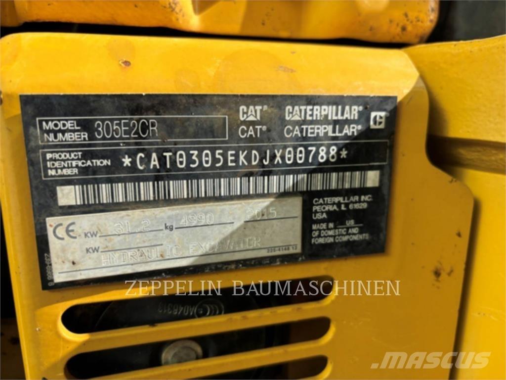 CAT 305ECR Pelle sur chenilles