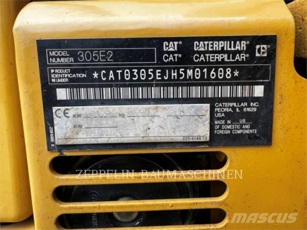 CAT 305ECR Pelle sur chenilles