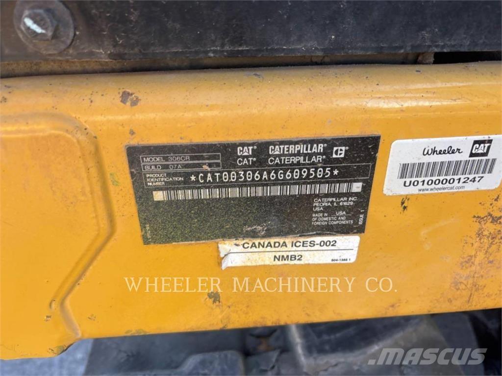 CAT 306 C3 TAQ Pelle sur chenilles
