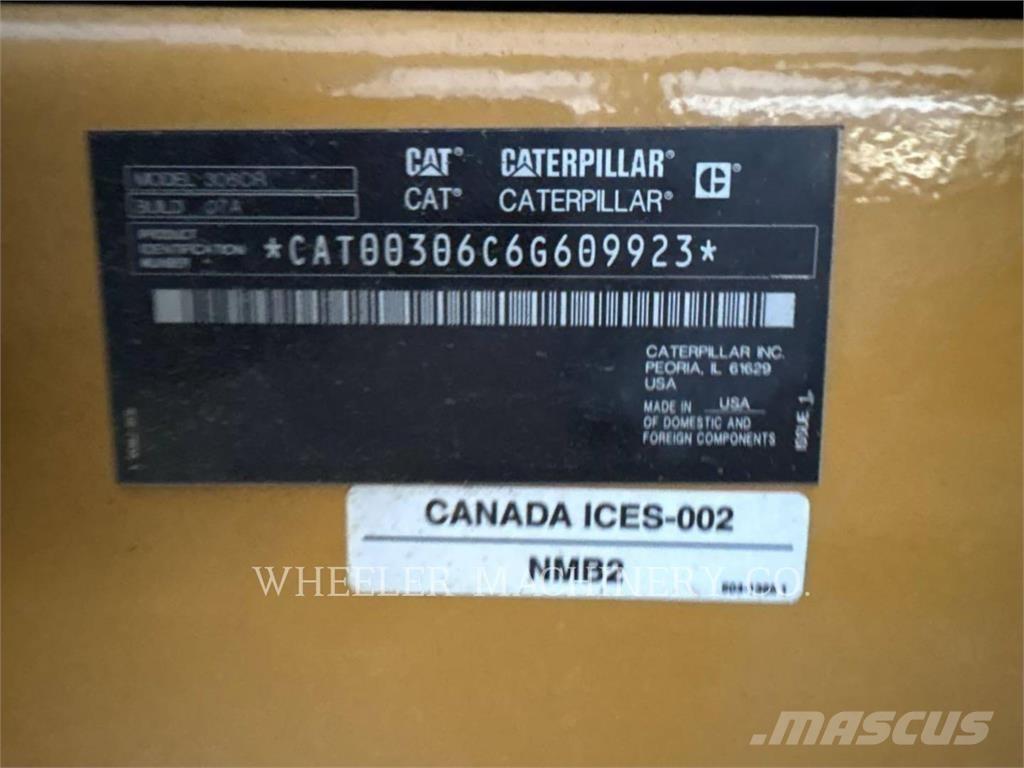 CAT 306 C3 THQ Pelle sur chenilles