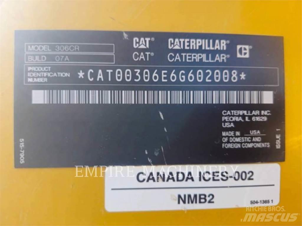CAT 306 CR Pelle sur chenilles