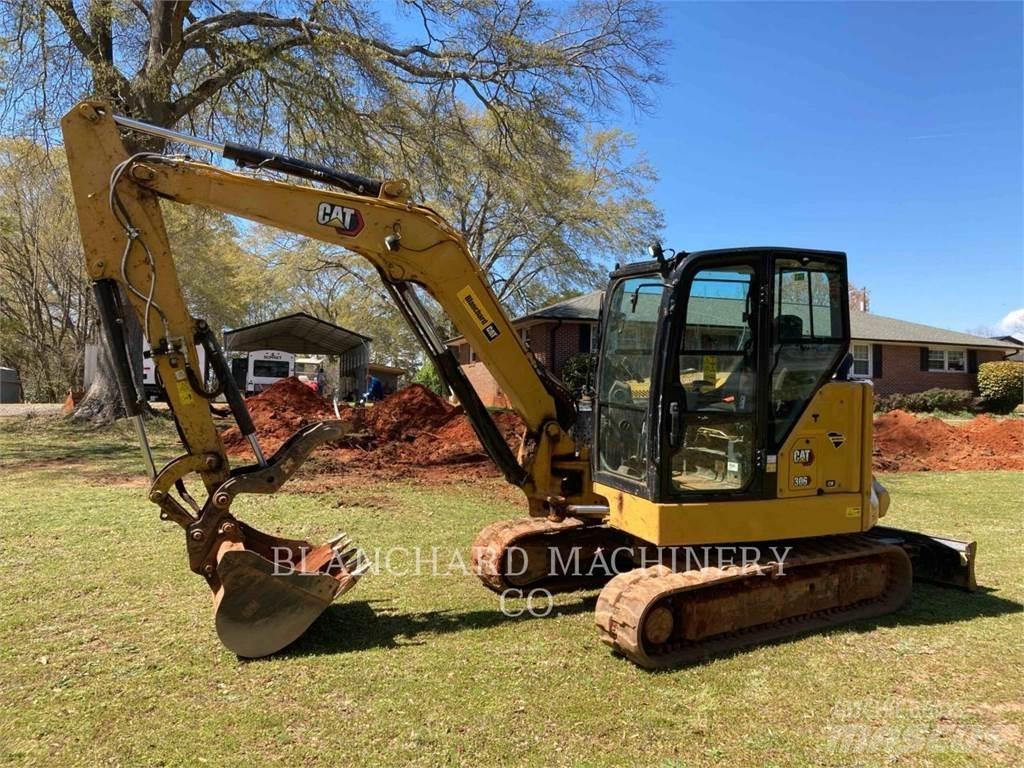 CAT 306CR Pelle sur chenilles