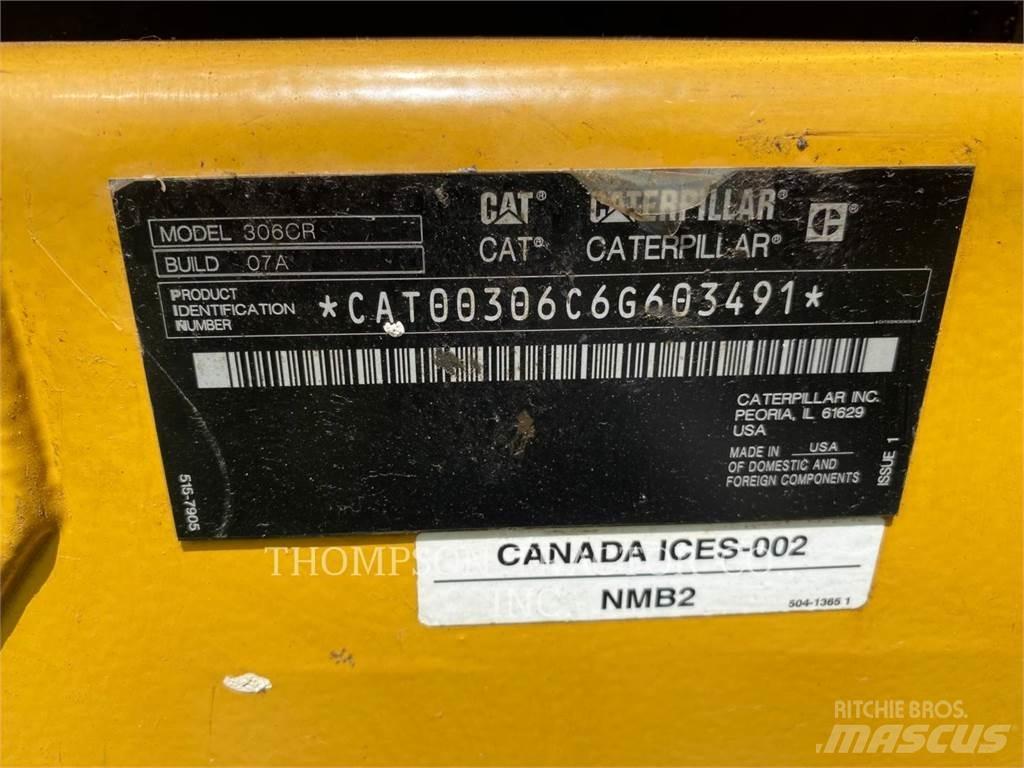 CAT 306CR Pelle sur chenilles