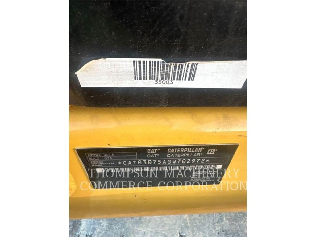 CAT 307.5-07 Pelle sur chenilles