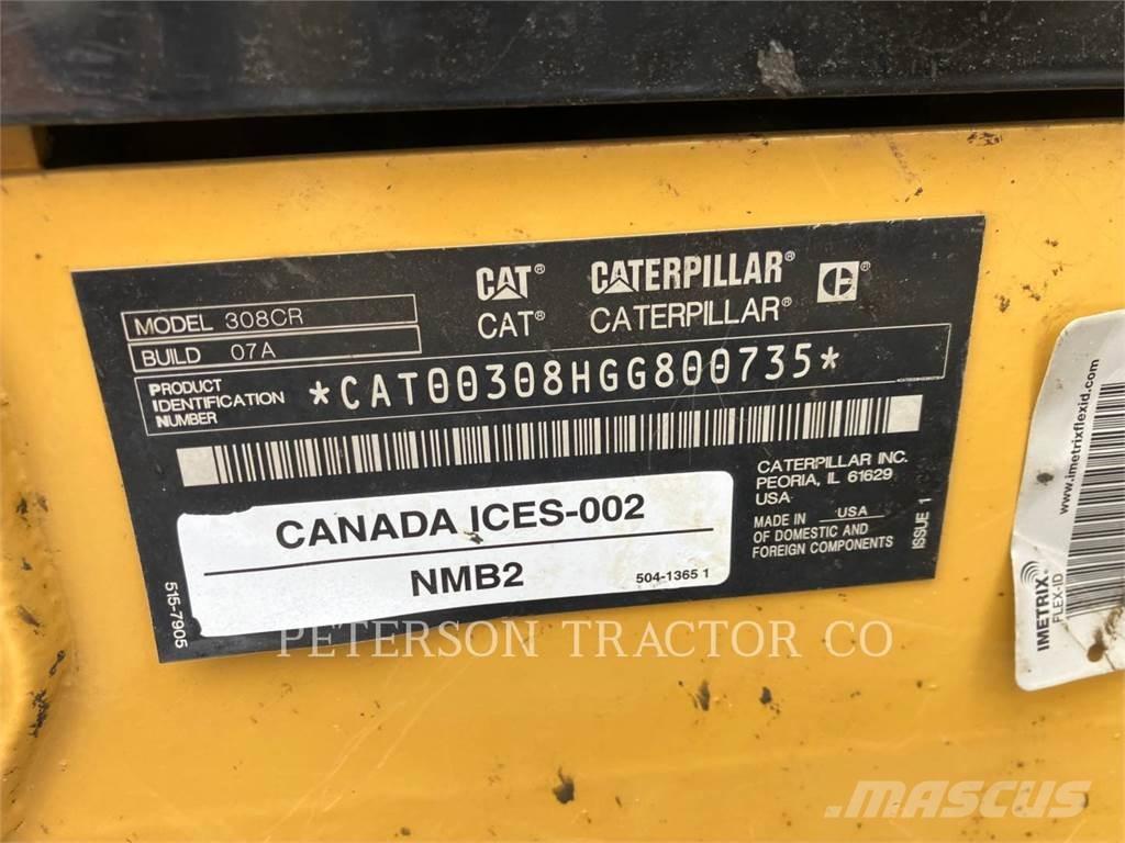 CAT 308 Pelle sur chenilles