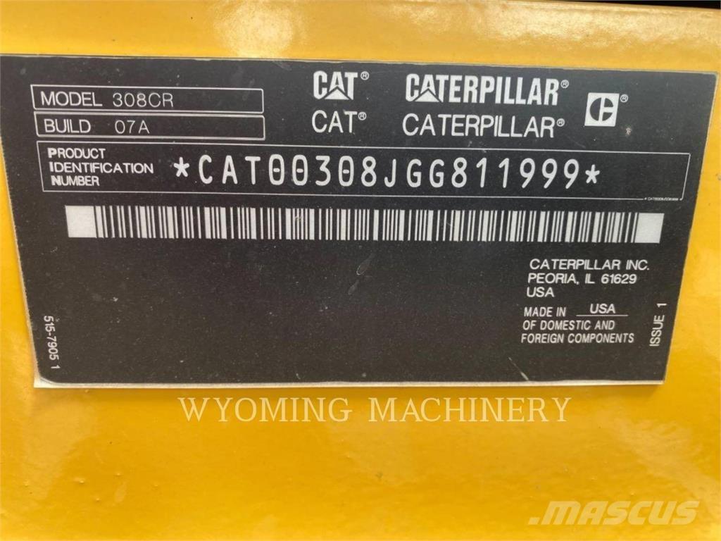 CAT 308 Pelle sur chenilles