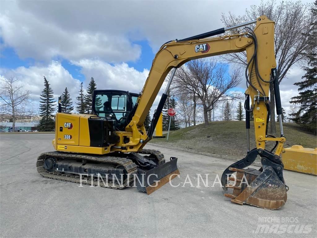 CAT 308-07 Pelle sur chenilles