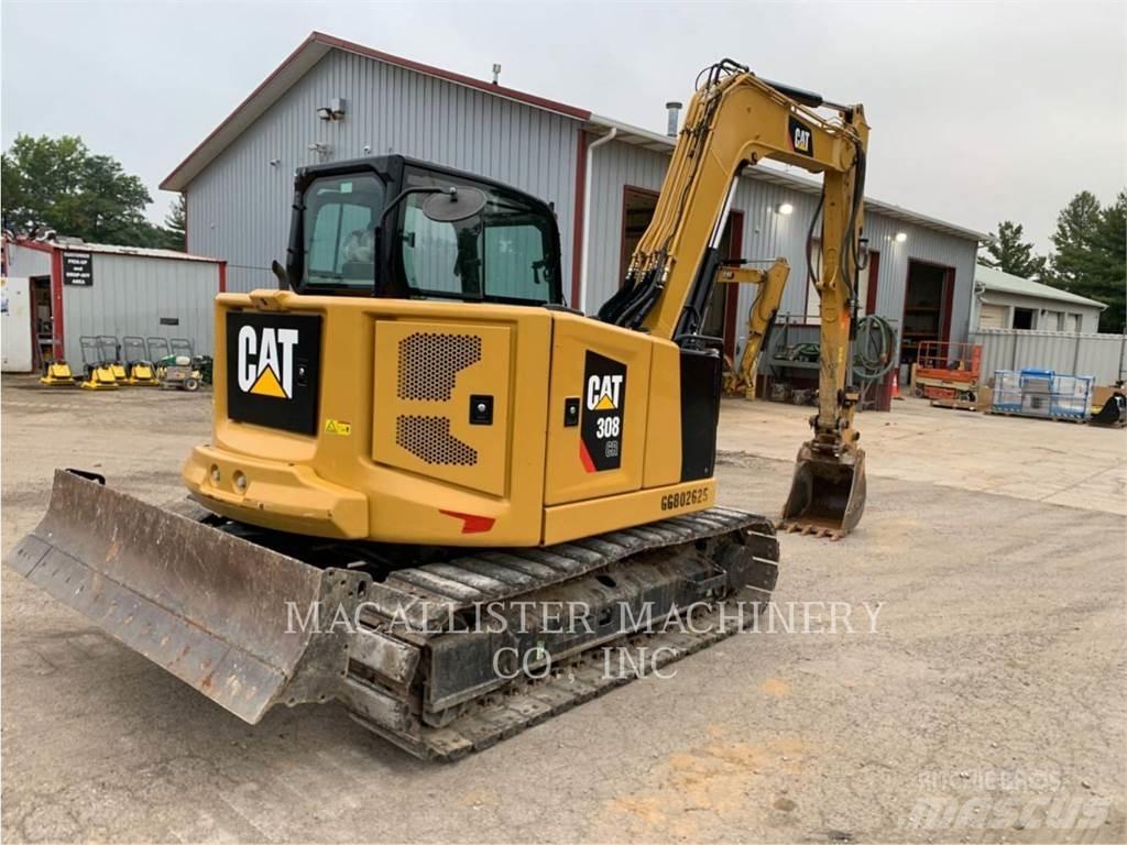 CAT 308-07CR Pelle sur chenilles
