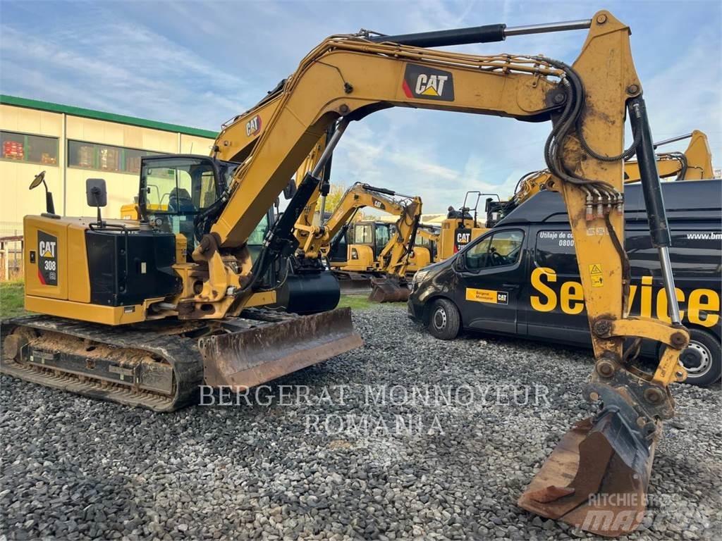 CAT 308-07CR Pelle sur chenilles