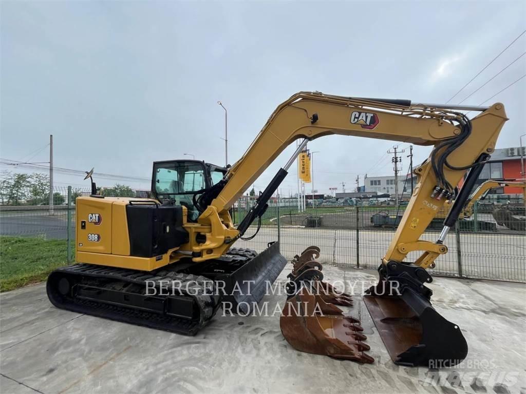 CAT 308-07CR Pelle sur chenilles