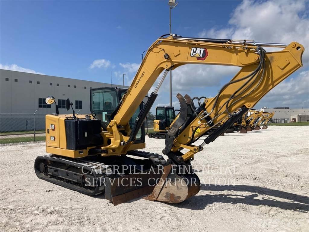 CAT 308-07CR Pelle sur chenilles