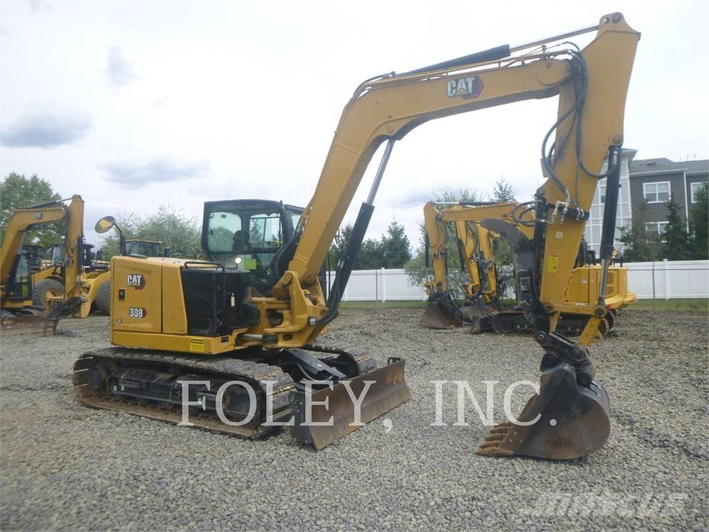 CAT 308-07CR Pelle sur chenilles