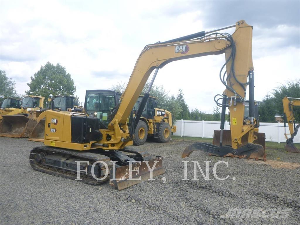 CAT 308-07CR Pelle sur chenilles