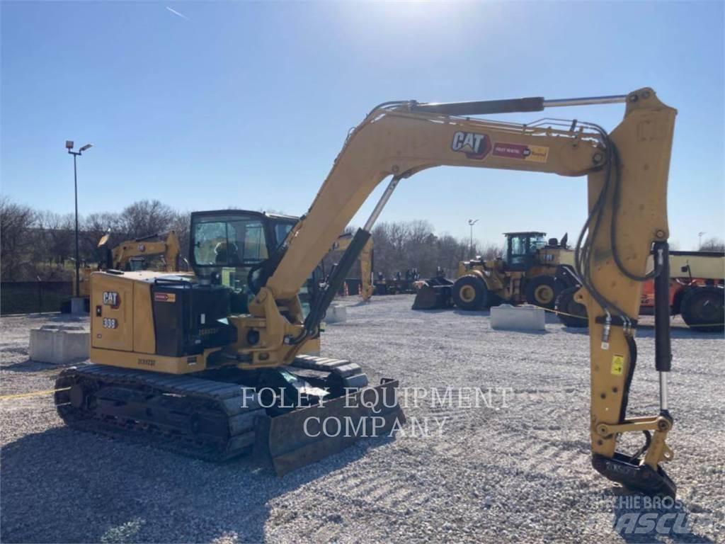 CAT 308-07CRSB Pelle sur chenilles