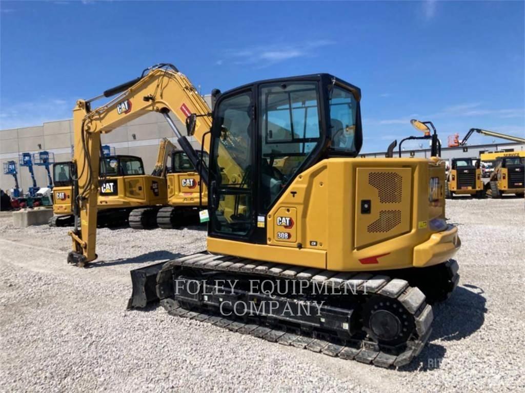 CAT 308-07CRSB Pelle sur chenilles
