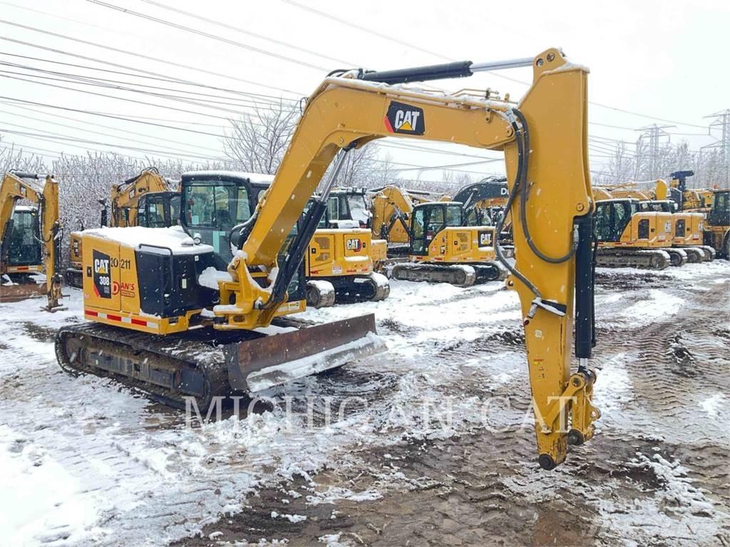 CAT 308 A+ Pelle sur chenilles