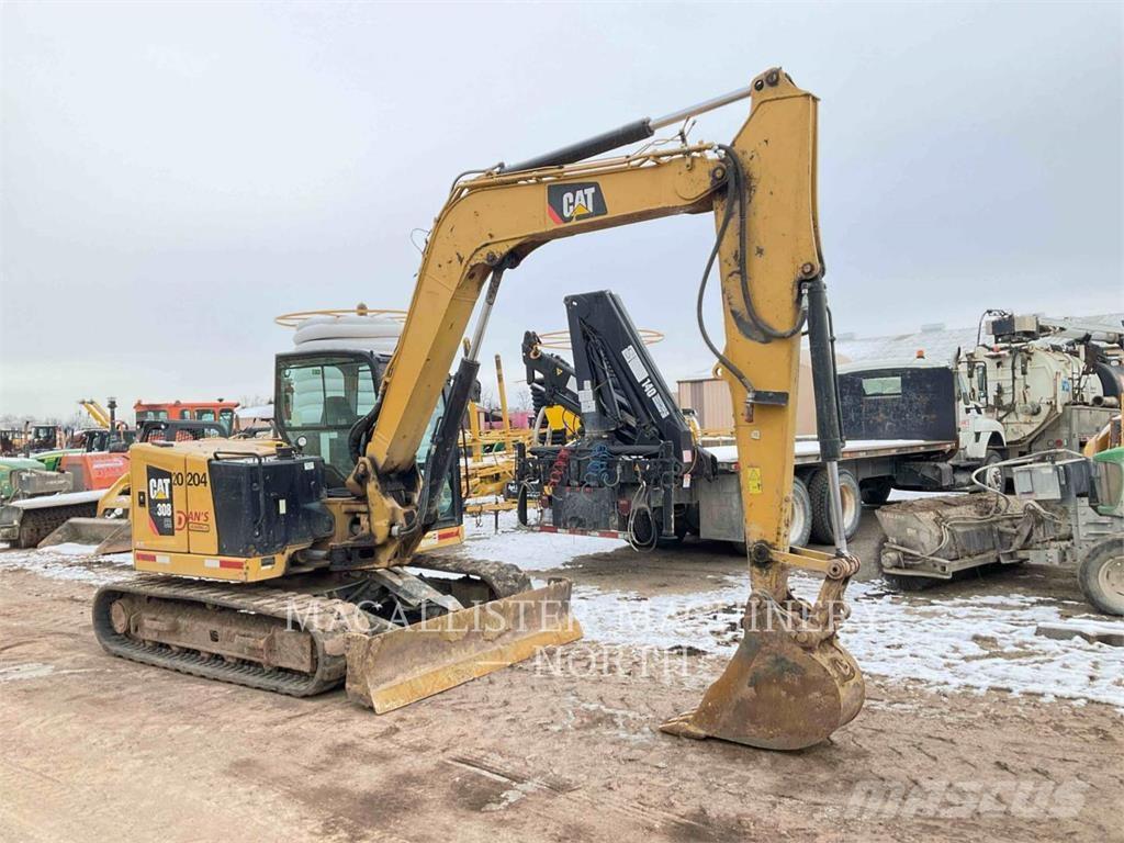 CAT 308 A+ Pelle sur chenilles