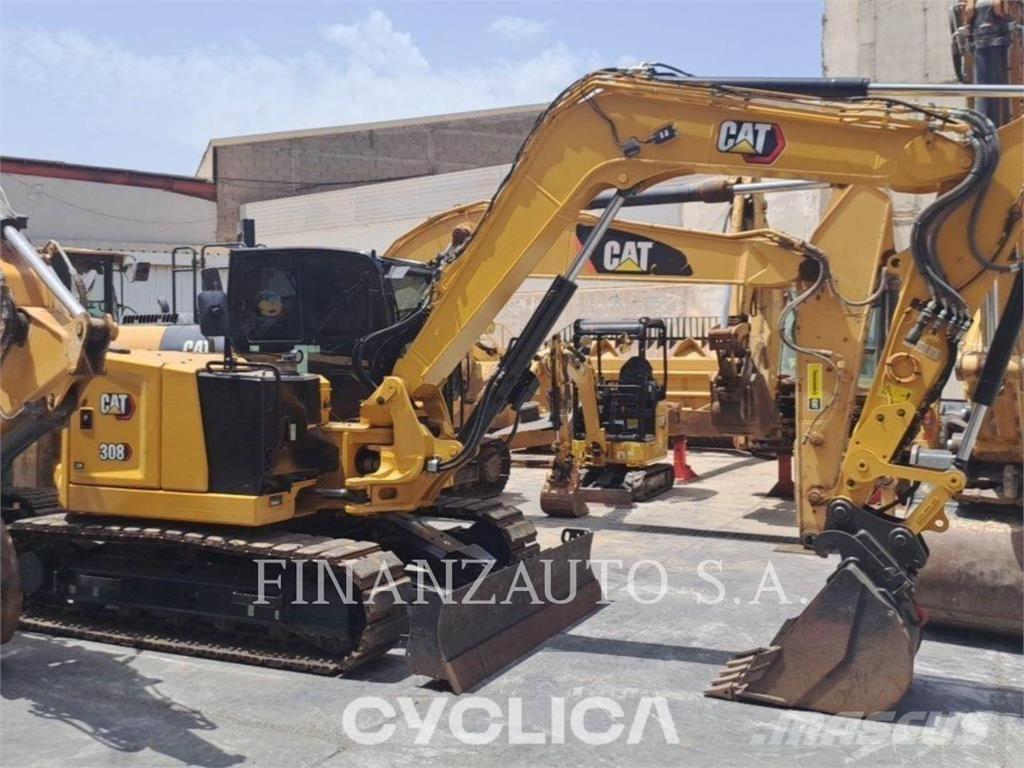 CAT 308 CR Pelle sur chenilles
