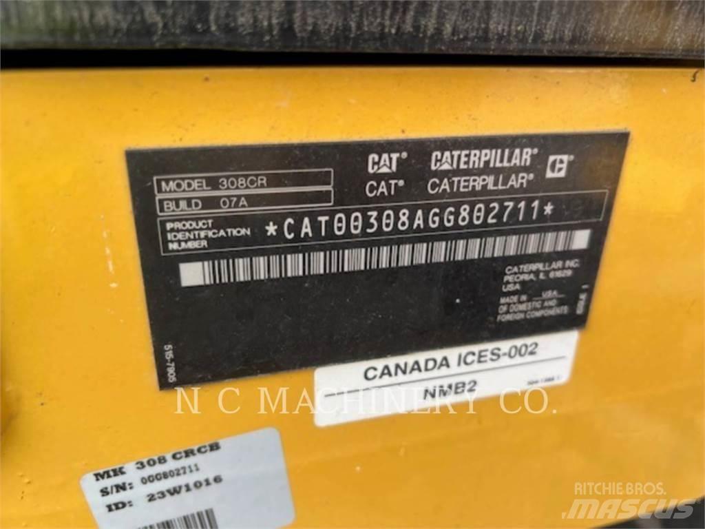 CAT 308 CRCB Pelle sur chenilles