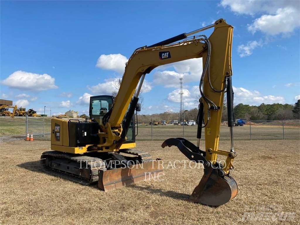 CAT 308CR Pelle sur chenilles