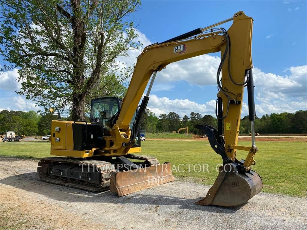 CAT 308CR Pelle sur chenilles