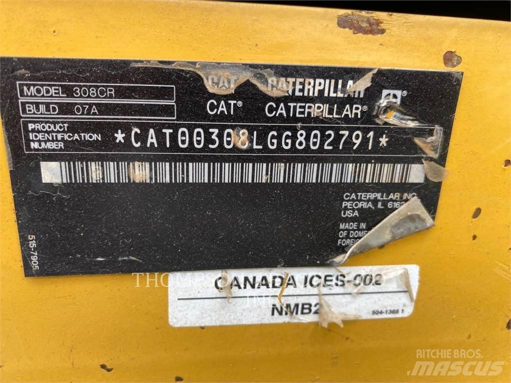 CAT 308CR Pelle sur chenilles