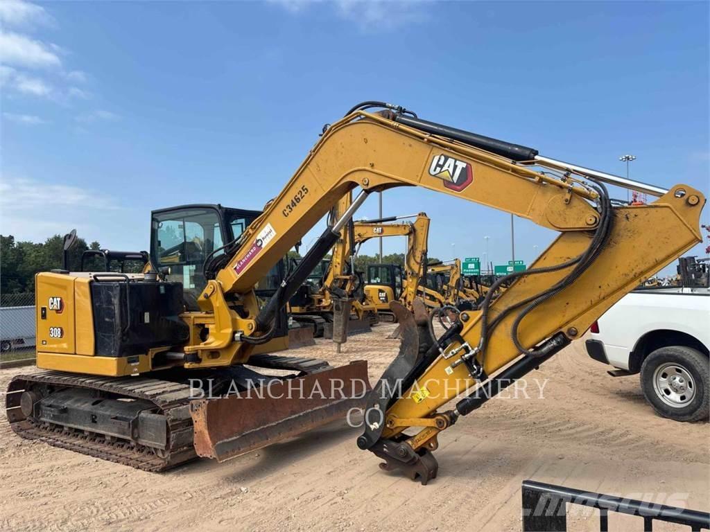 CAT 308CR Pelle sur chenilles
