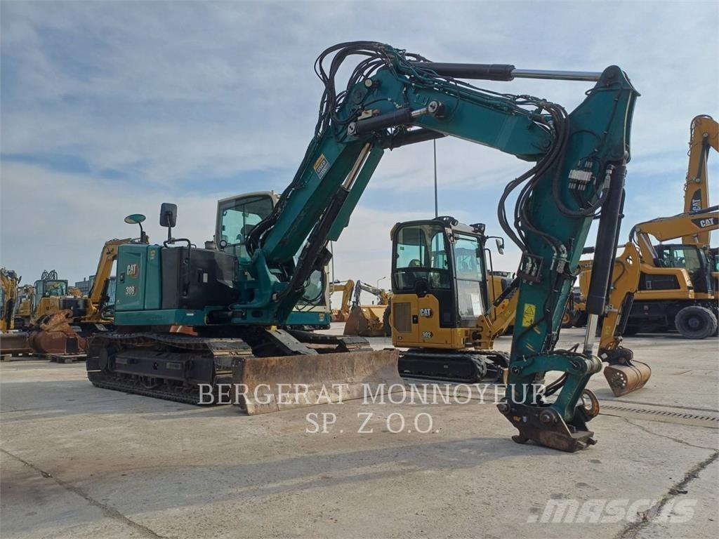 CAT 308CR Pelle sur chenilles